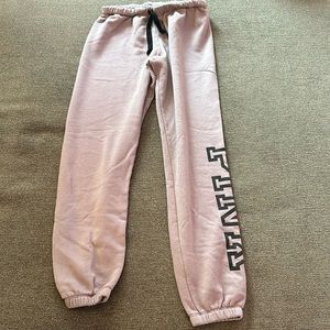 Pink brand joggers